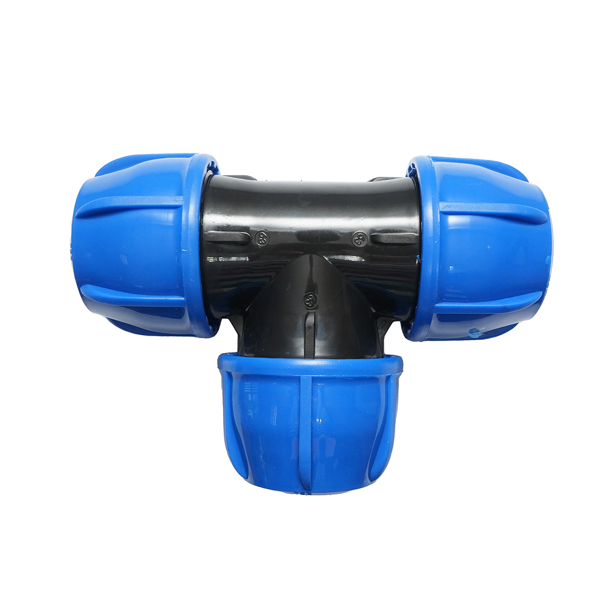 Teu compresiune egal 63x63x63mm PN16 pentru sisteme de irigatii
