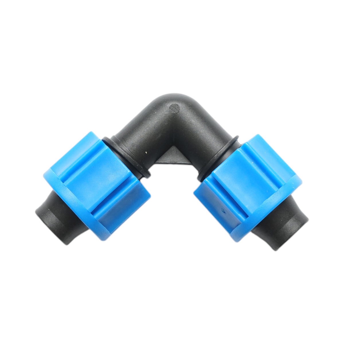Cot conector compresiune tub picurare 16x16mm pentru sisteme de irigatii – imagine 2