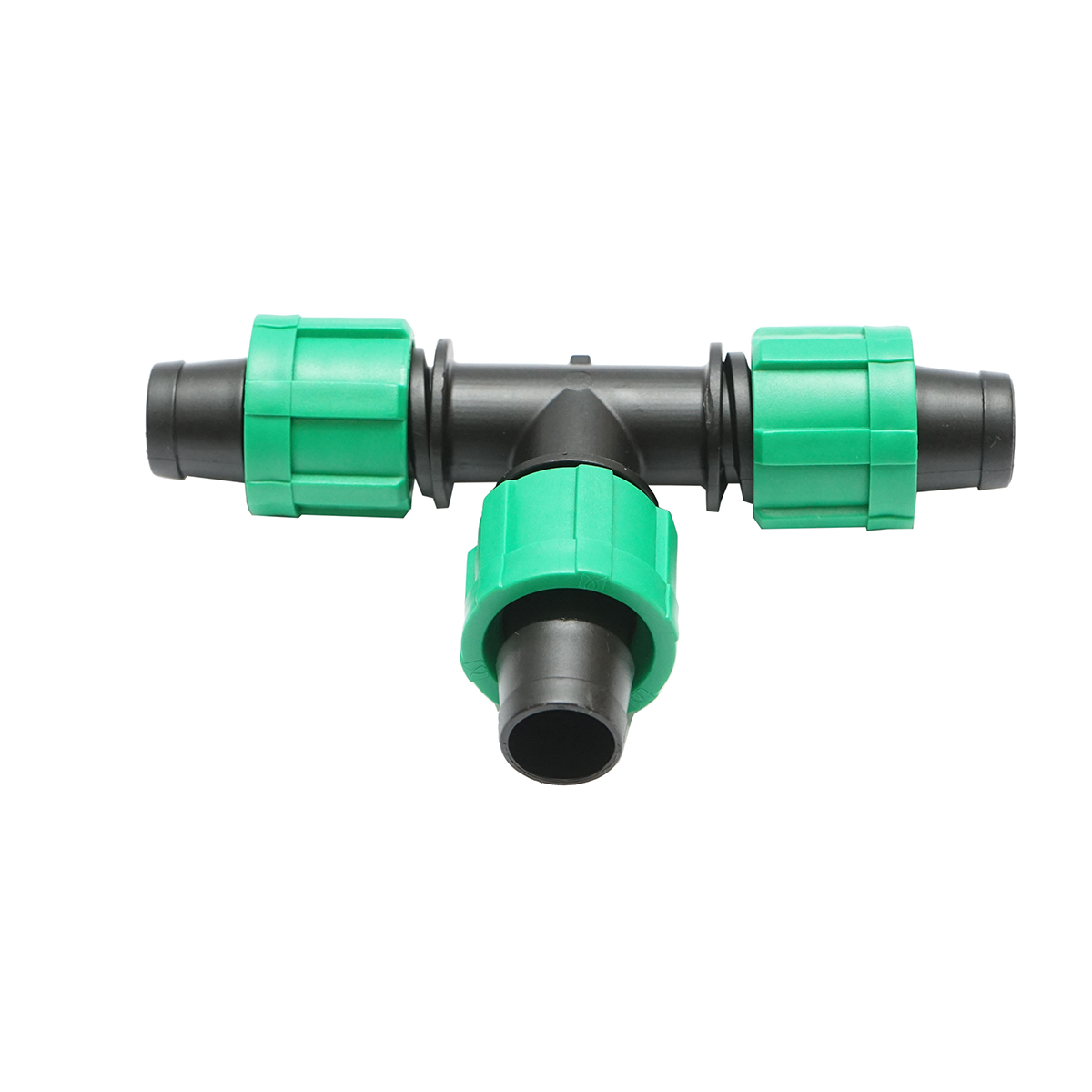 Teu egal conector banda picurare 17x17x17mm pentru sisteme de irigatii – imagine 2