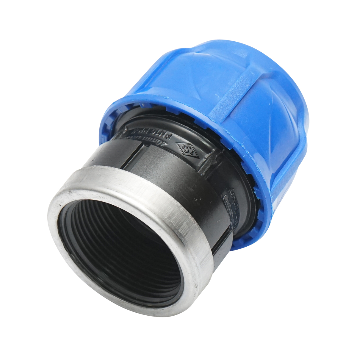 Racord compresiune cu filet interior D40mmx1-1/2 toll, PN16 pentru sisteme de irigatii – imagine 4