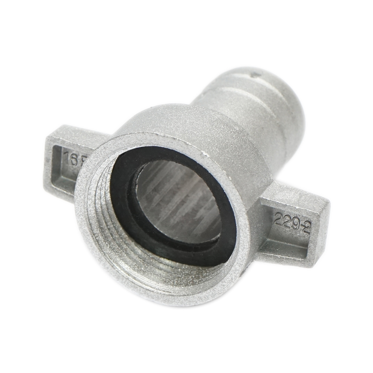 Racord cupla 1 toll cu piulita si garnitrua din aluminiu pentru furtun irigat apa, pompieri cu filet interior – imagine 5