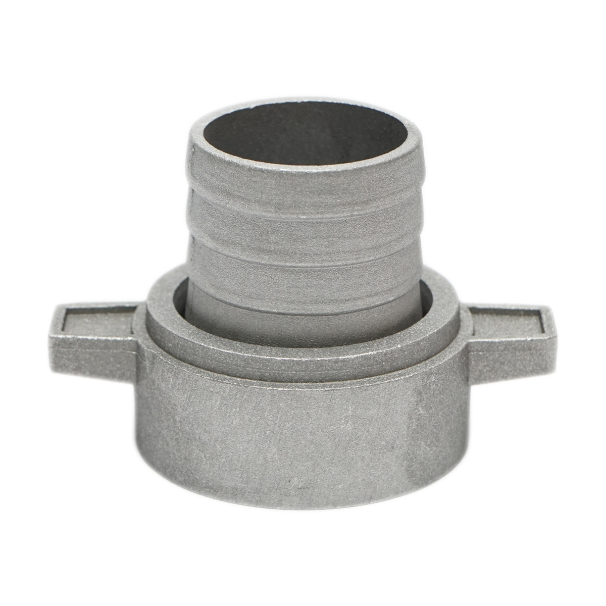 Racord cupla 1.5 tolll cu piulita si garnitrua din aluminiu pentru furtun irigat apa cu filet interior