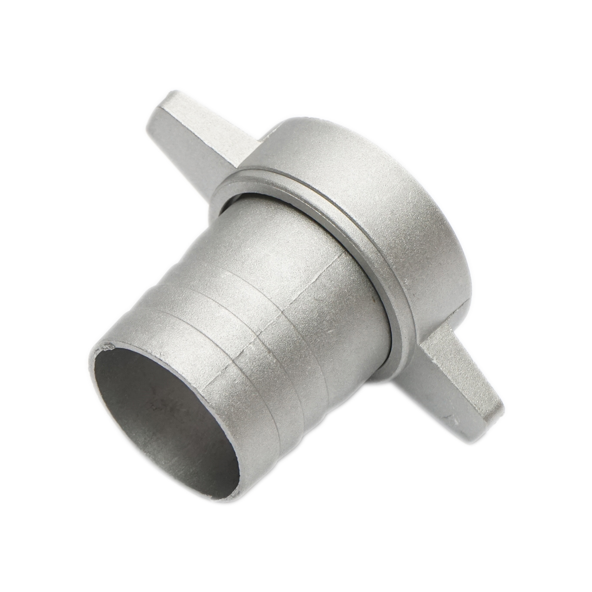 Racord cupla 2 toll cu piulita si garnitrua din aluminiu pentru furtun irigat apa cu filet interior – imagine 2
