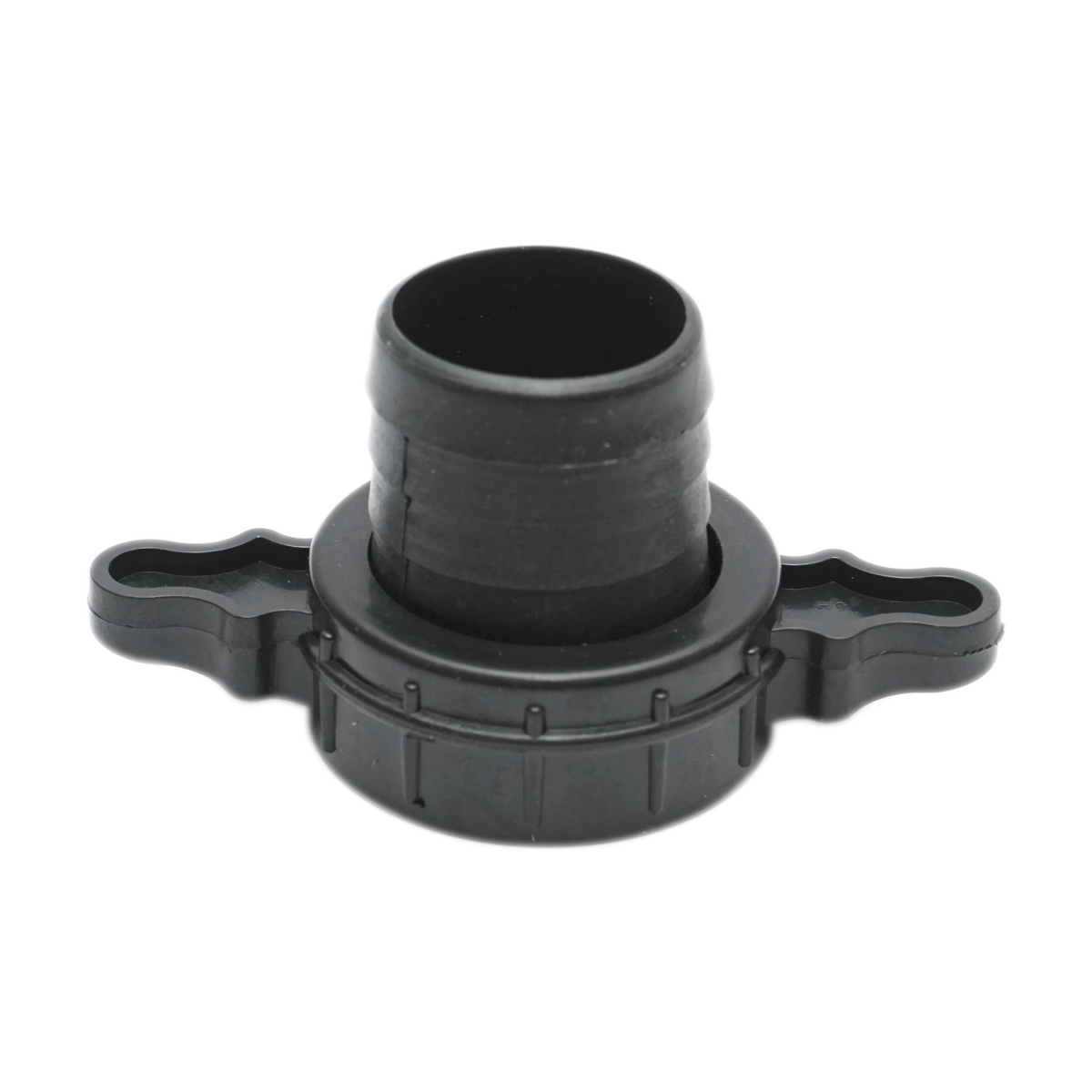 Racord cupla 1.5 toll cu piulita si garnitrua din PVC pentru furtun irigat apa cu filet interior