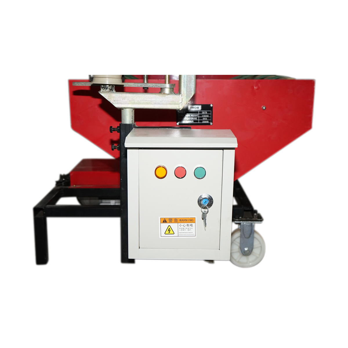 Masina infoliat baloti electrica 805x903mm cu motor 0.7 KW, 230V – imagine 8