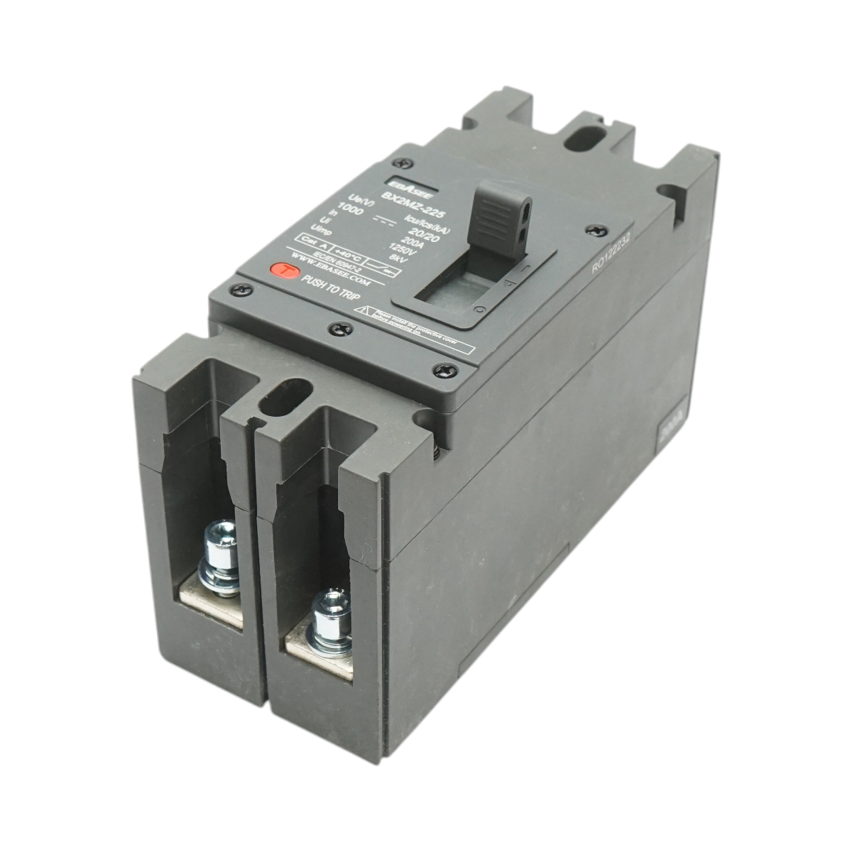 Intrerupator, disjunctor automat de putere 1000V DC, 2P 200A, 20kA BX2MZ-225 Ebasee – imagine 2
