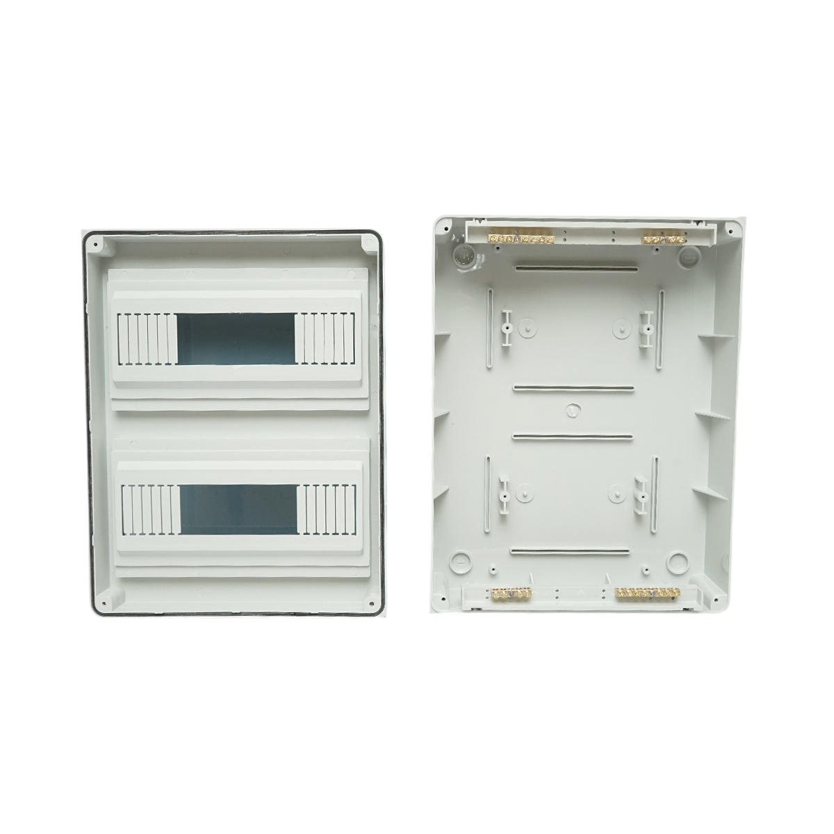 Tablou electric aplicat 2 randuri, 24 module 270x350x130mm IP65 Breckner Germany – imagine 4