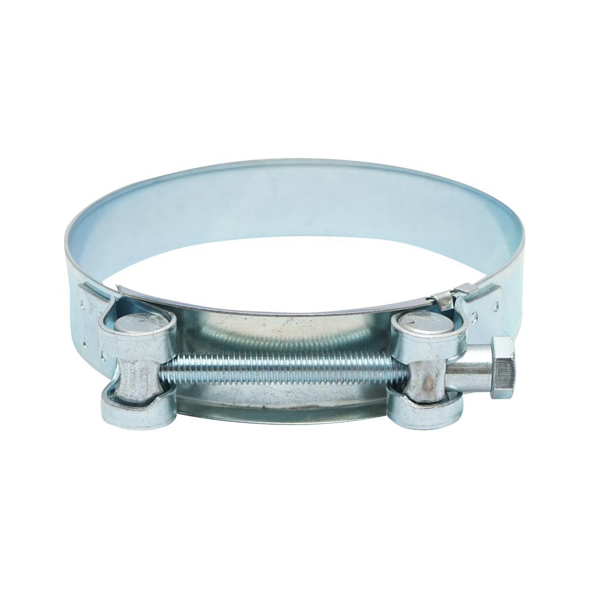 Colier forta, clema metalica zincata cu surub W1 pentru furtunuri 104-112mm Breckner Germany