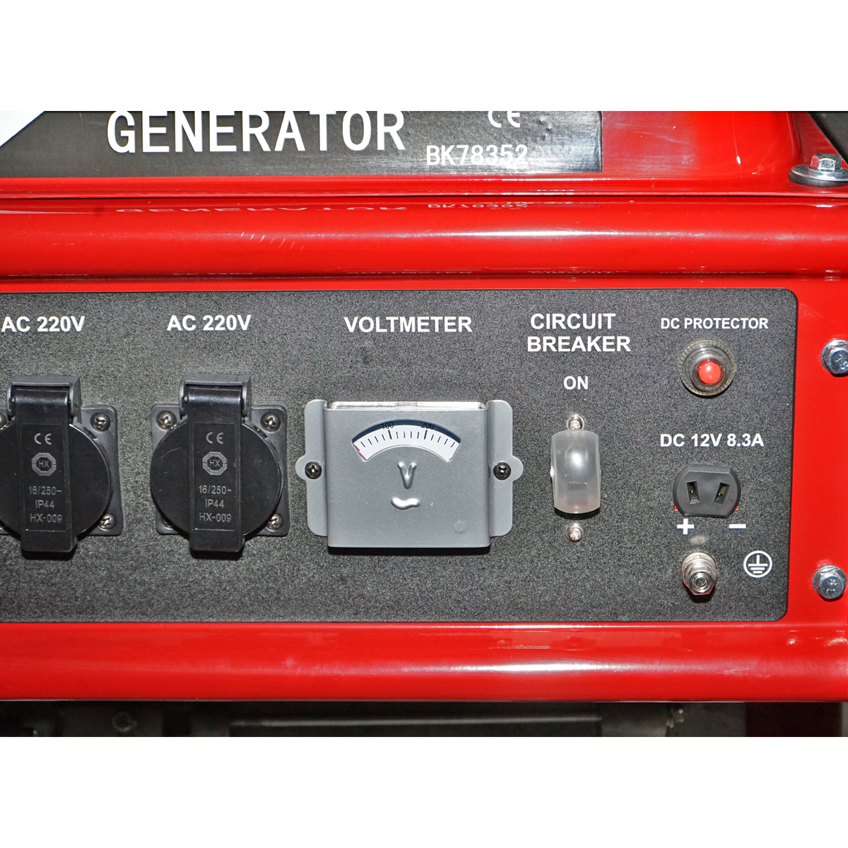 Generator electric 7.5kW/220V, motor pe benzina  17CP, pornire manuala Breckner Germany – imagine 8