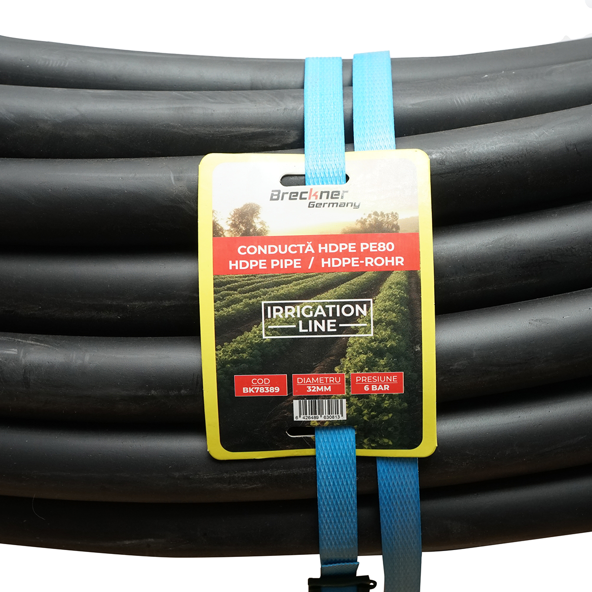 Teava apa PEHD 100M / Rola D32mm max 6 BAR Breckner Germany – imagine 2