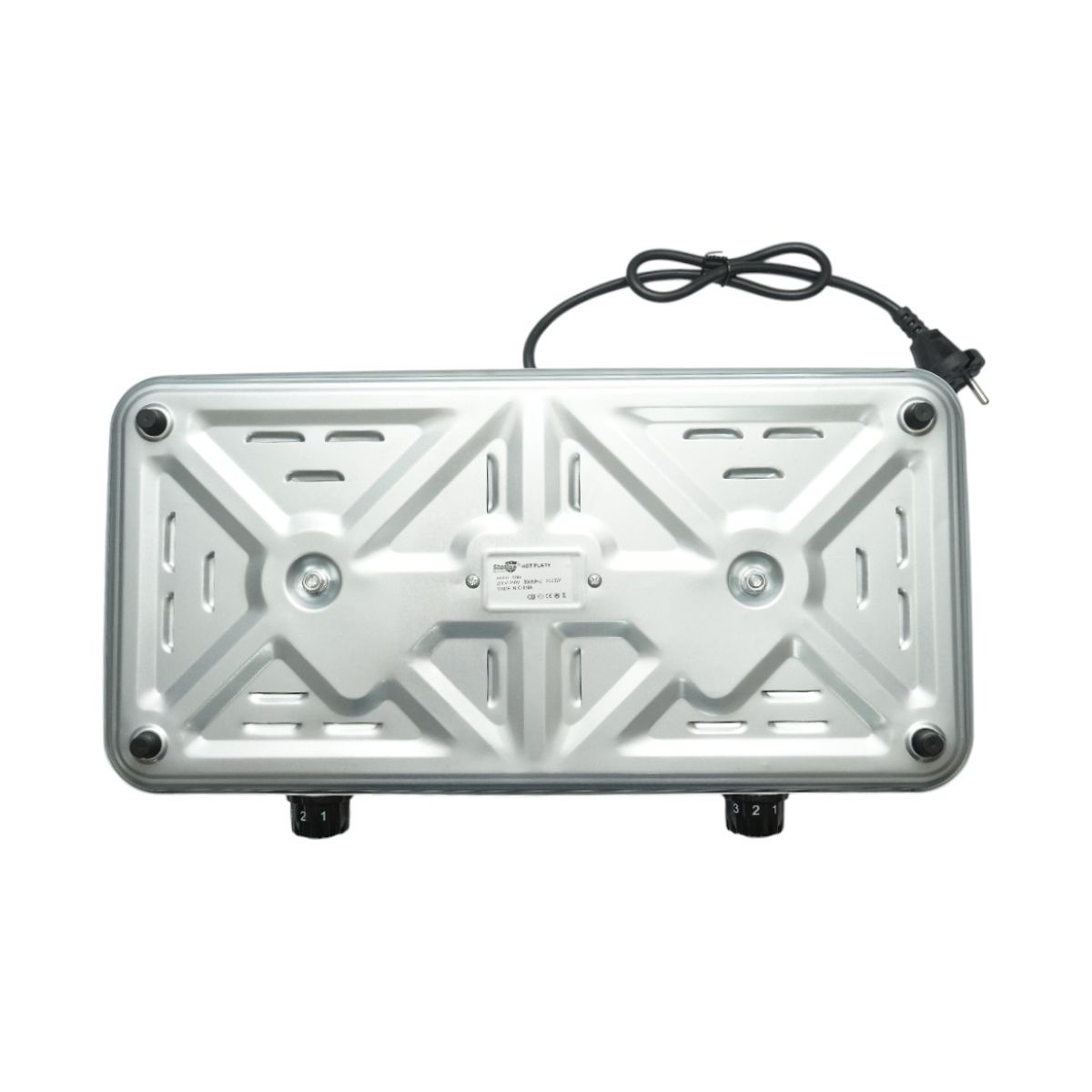 Plita electrica 220V, 2000W cu 2 ochiuri 155mm 470x250x70mm – imagine 4