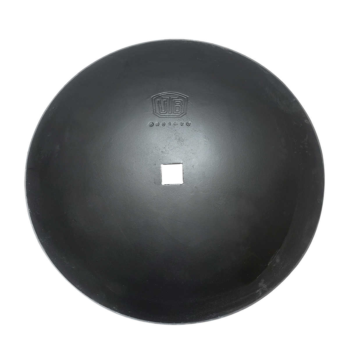 Taler disc neted 610x5mm cu patrat 38mm