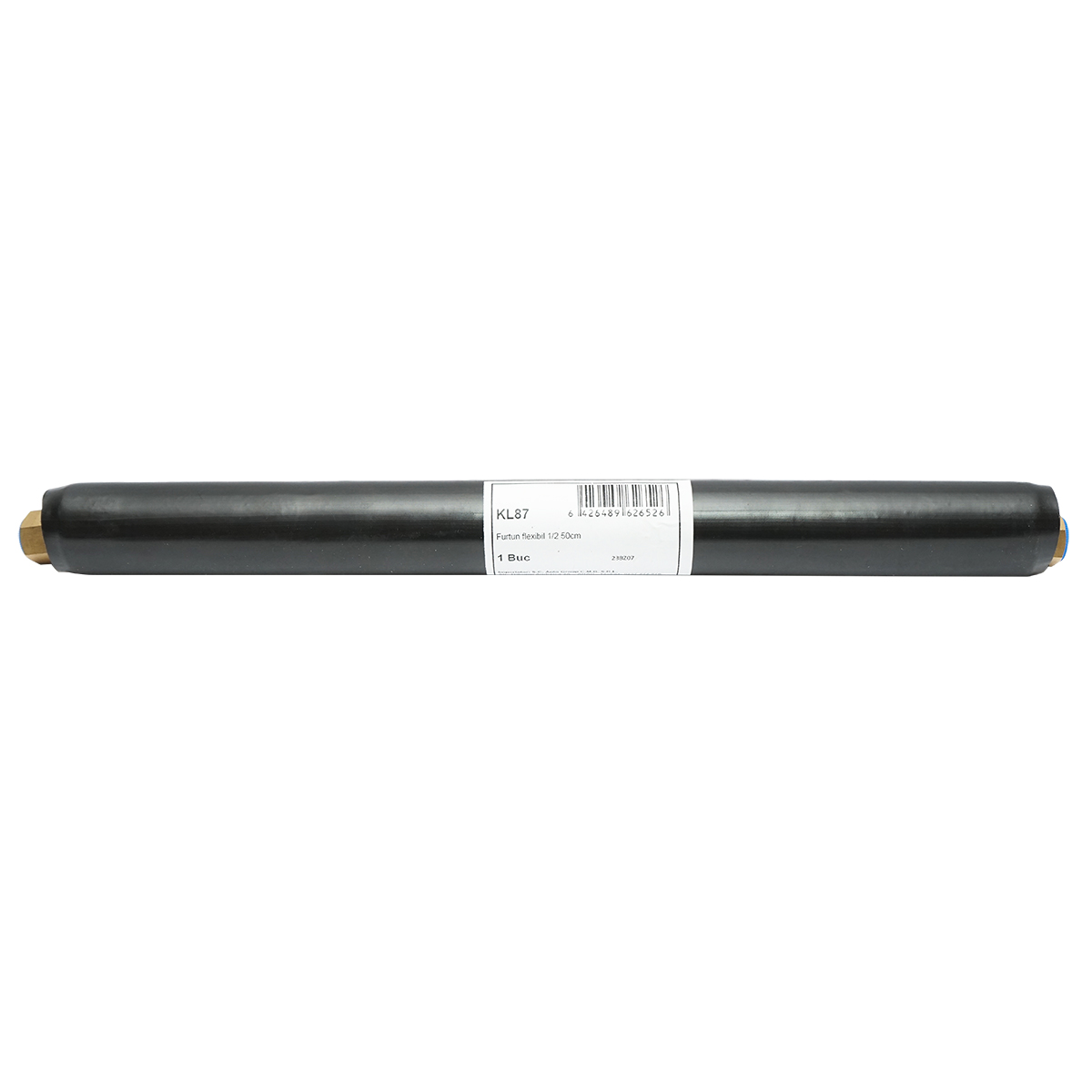 Teava inox 500mm, flexibil 1/2 cu izolatie EPDM pentru panouri solare