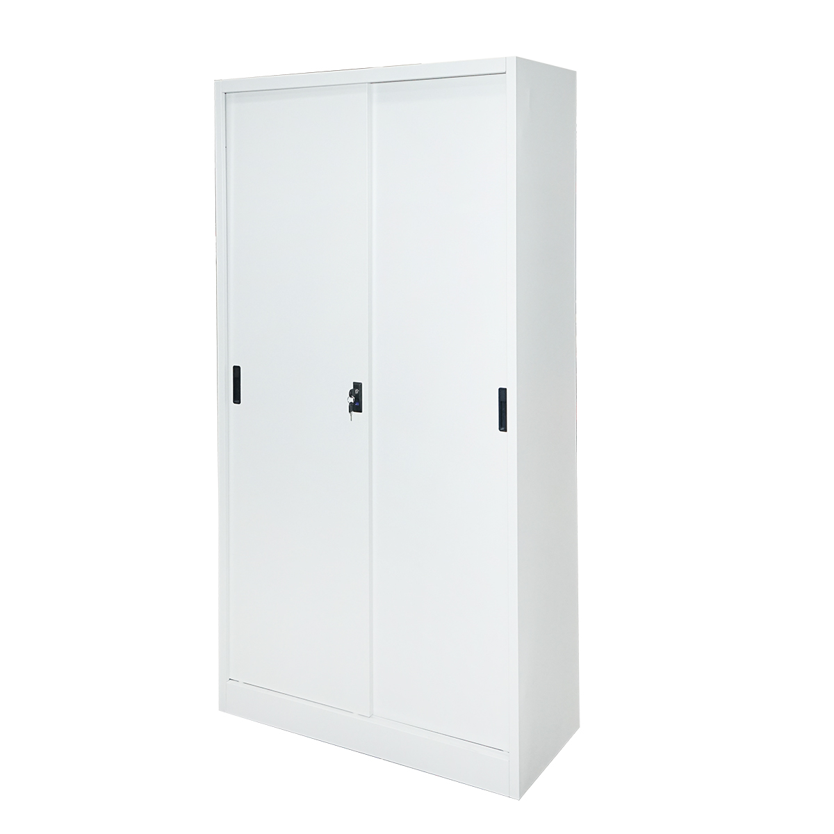 Dulap metalic cu 2 usi culisante securizate si 4 polite 1900x900x400mm