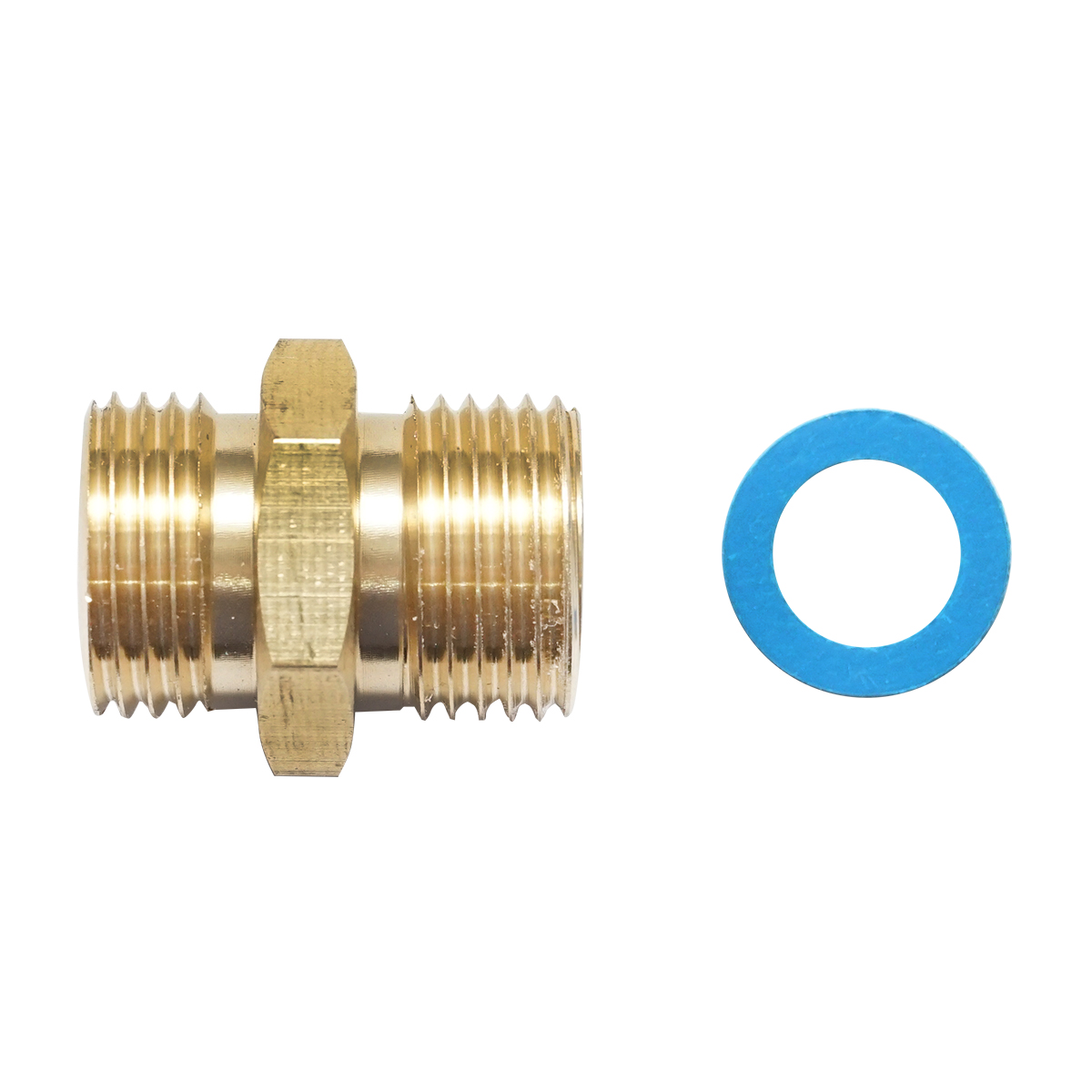 Adaptor teava flexibila, gofrata din inox cu garnitura DN12-1/2
