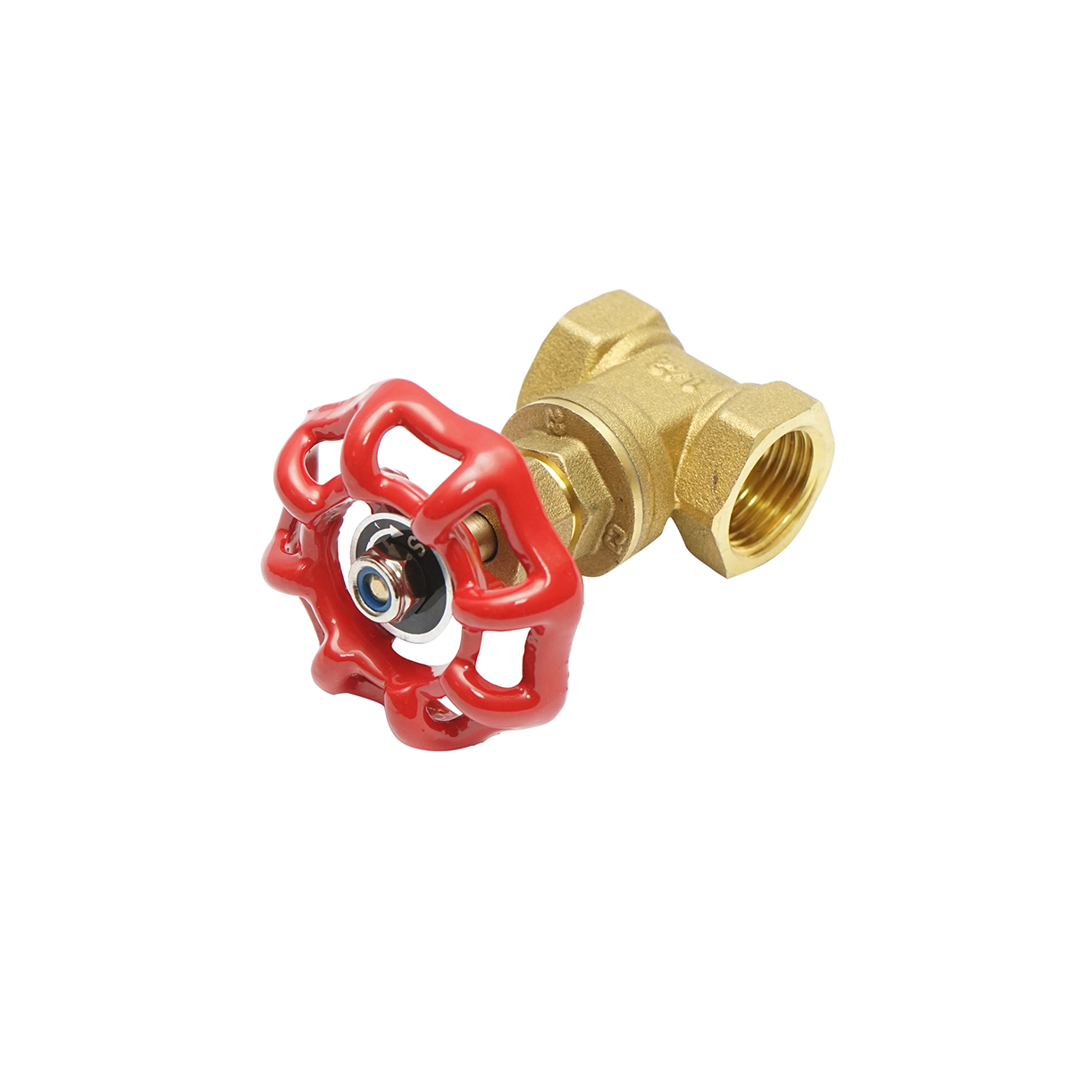Robinet trecere din bronz 1/2, PN16 cu filet interior – imagine 3