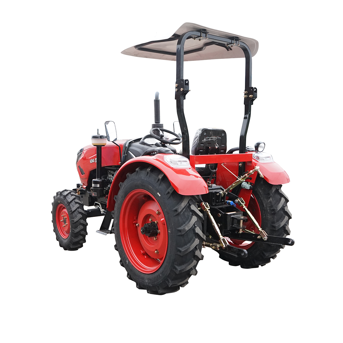 Tractor KONIG 504, 4x4 motor YTO 50HP cu parasolar, roti 6.50-16/11.2-28 – imagine 2