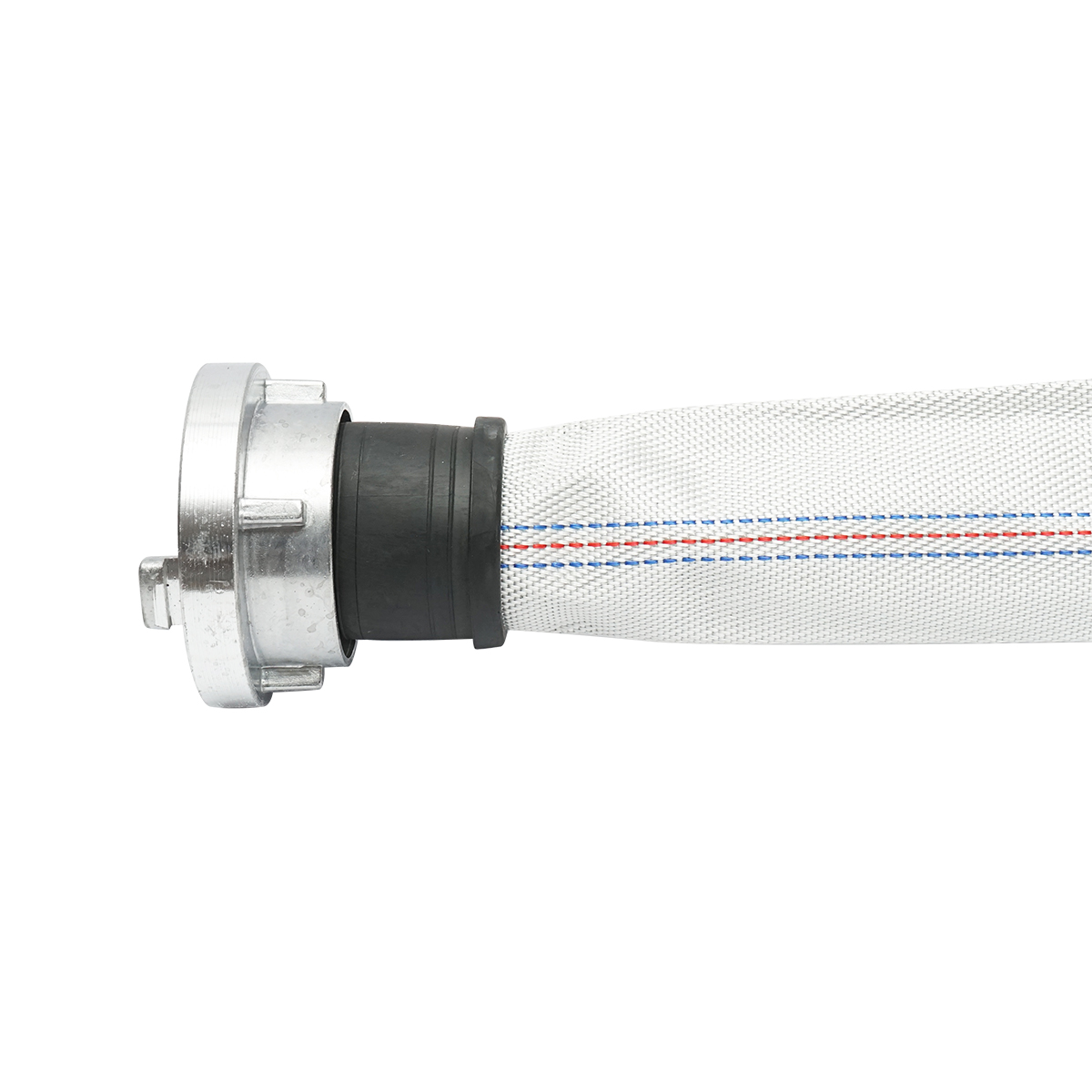 Furtun irigatii/pomp. din PVC 2 toll, lungime 20m cu racorduri aluminu, max 10bar, panzat Breckner Germany – imagine 2