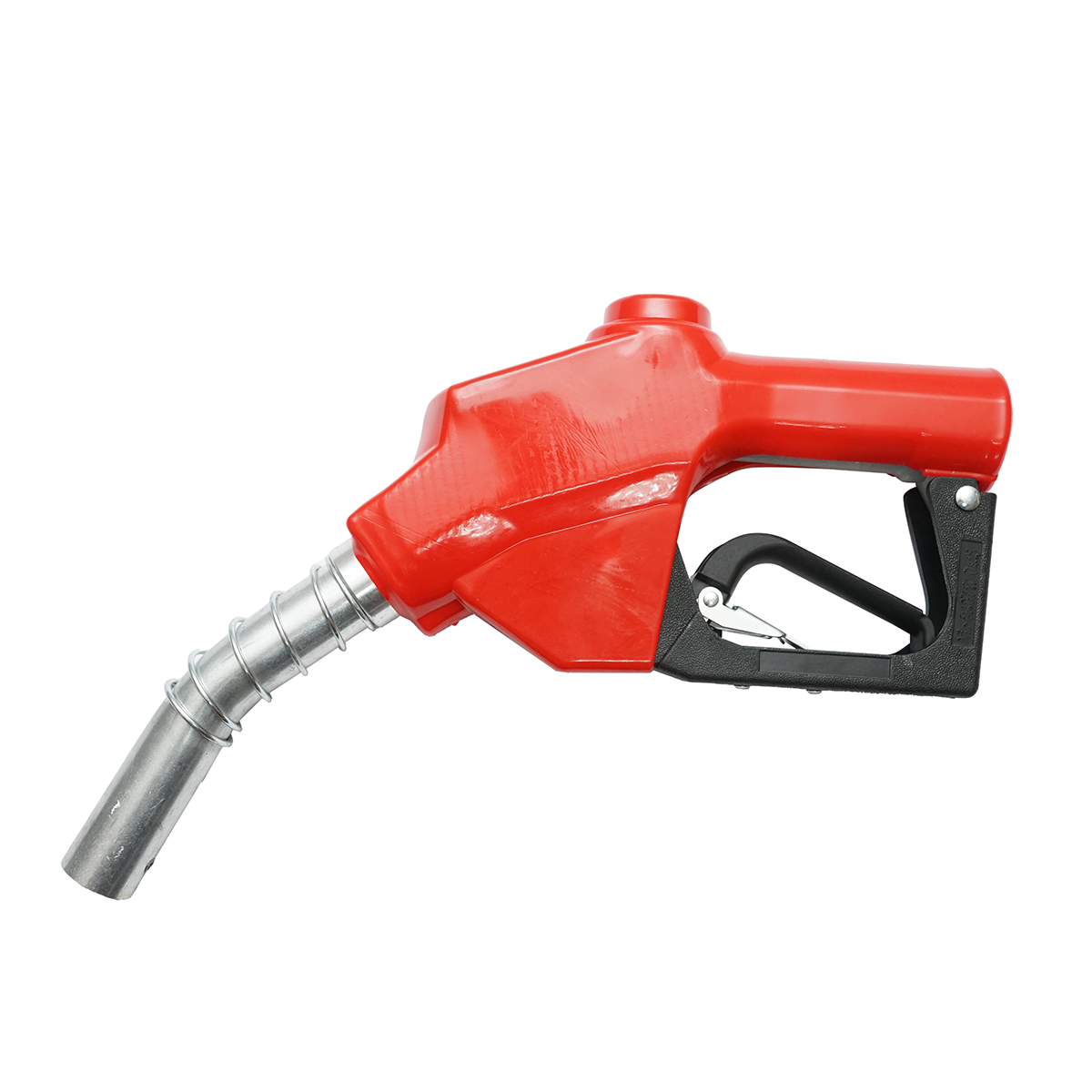 Pistol automat transfer combustibil aluminiu imbracat cu cauciuc - debit 0-120L/min.
