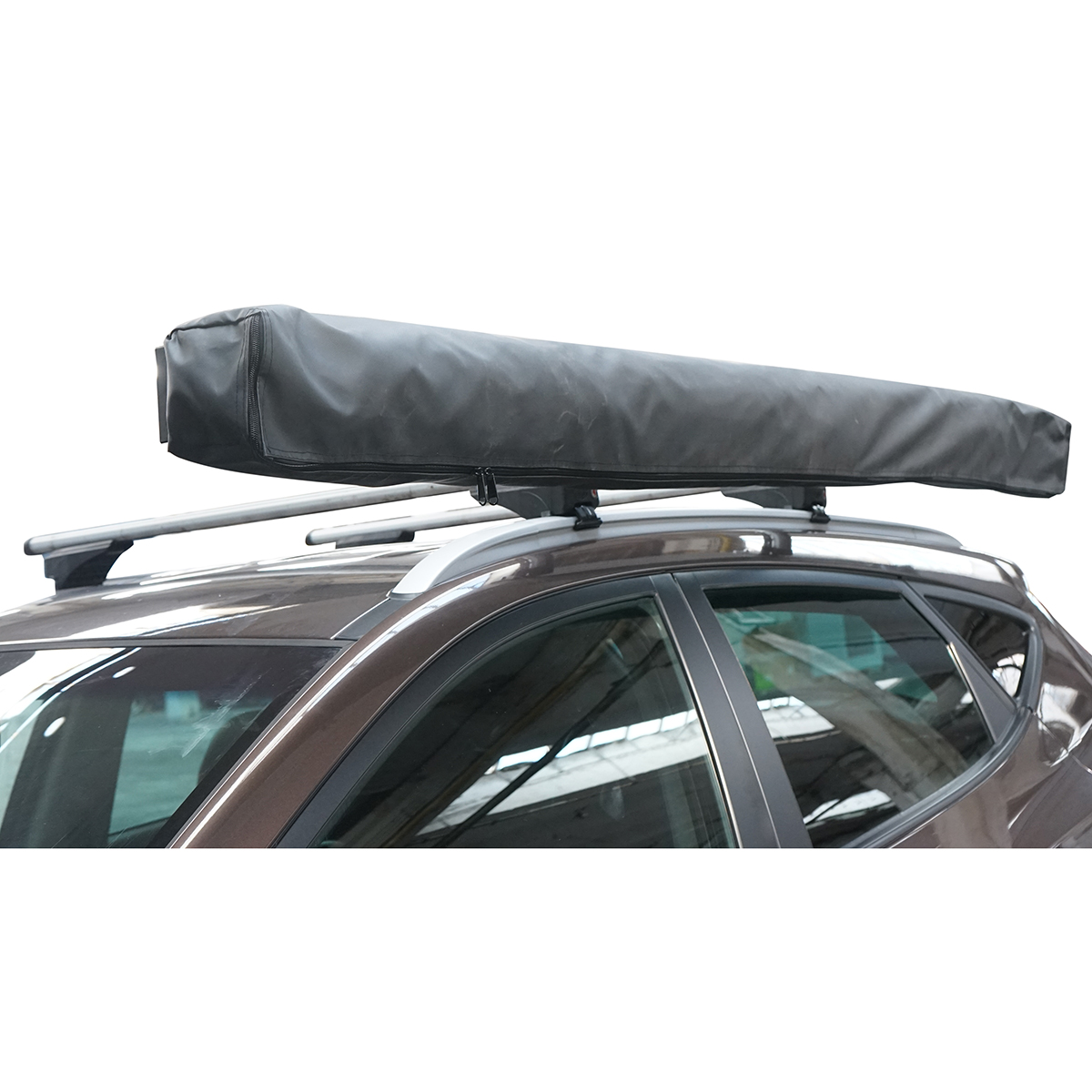 Cort umbrar lateral auto, marchiza 270 grade, pliabil cu prindere pe plafon – imagine 4