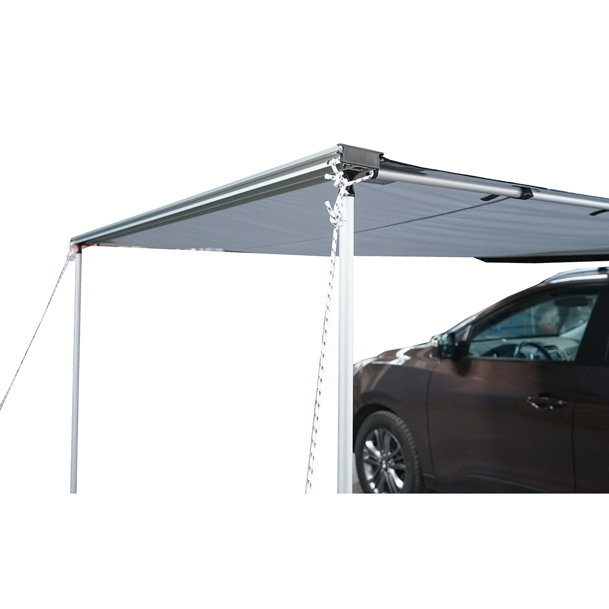 Cort umbrar lateral auto 200x250cm, marchiza, pliabil cu prindere pe plafon – imagine 2