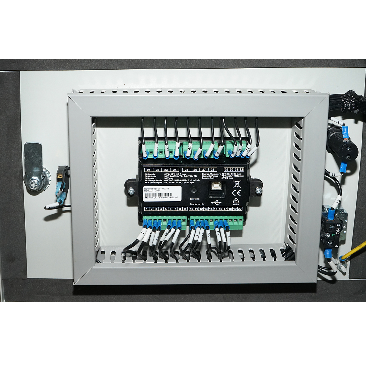 Generator electric trifazat 28KVA, 230/400V cu motor diesel Ricardo N4100DS-30KW – imagine 10