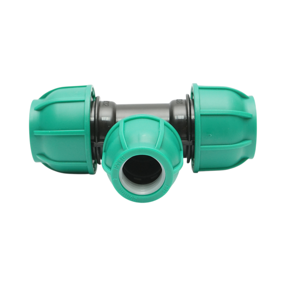 Teu reductie compresiune 32x25x32mm, PN16 bar pentru sisteme de irigatii – imagine 4