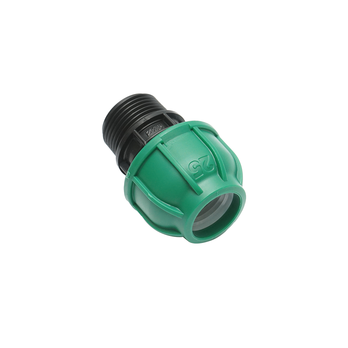 Racord compresiune cu filet exterior D25mmx1 toll, PN10 Bar pentru sisteme de irigatii – imagine 3