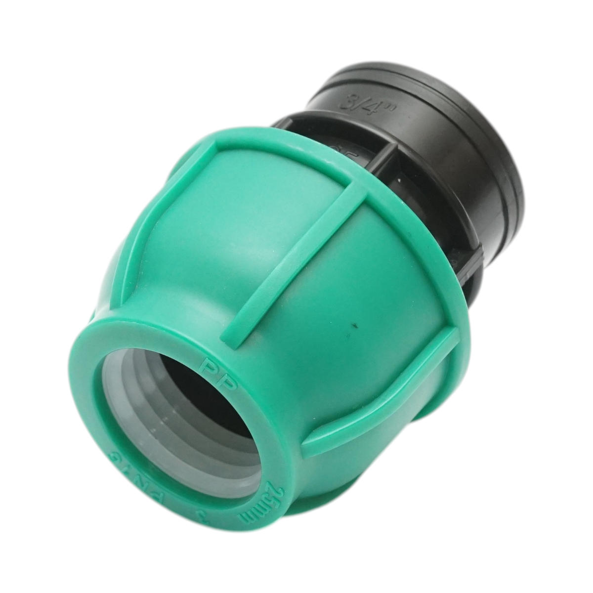 Racord compresiune cu filet interior 25mmx3/4 inch, PN16 bar pentru sisteme de irigatii – imagine 2