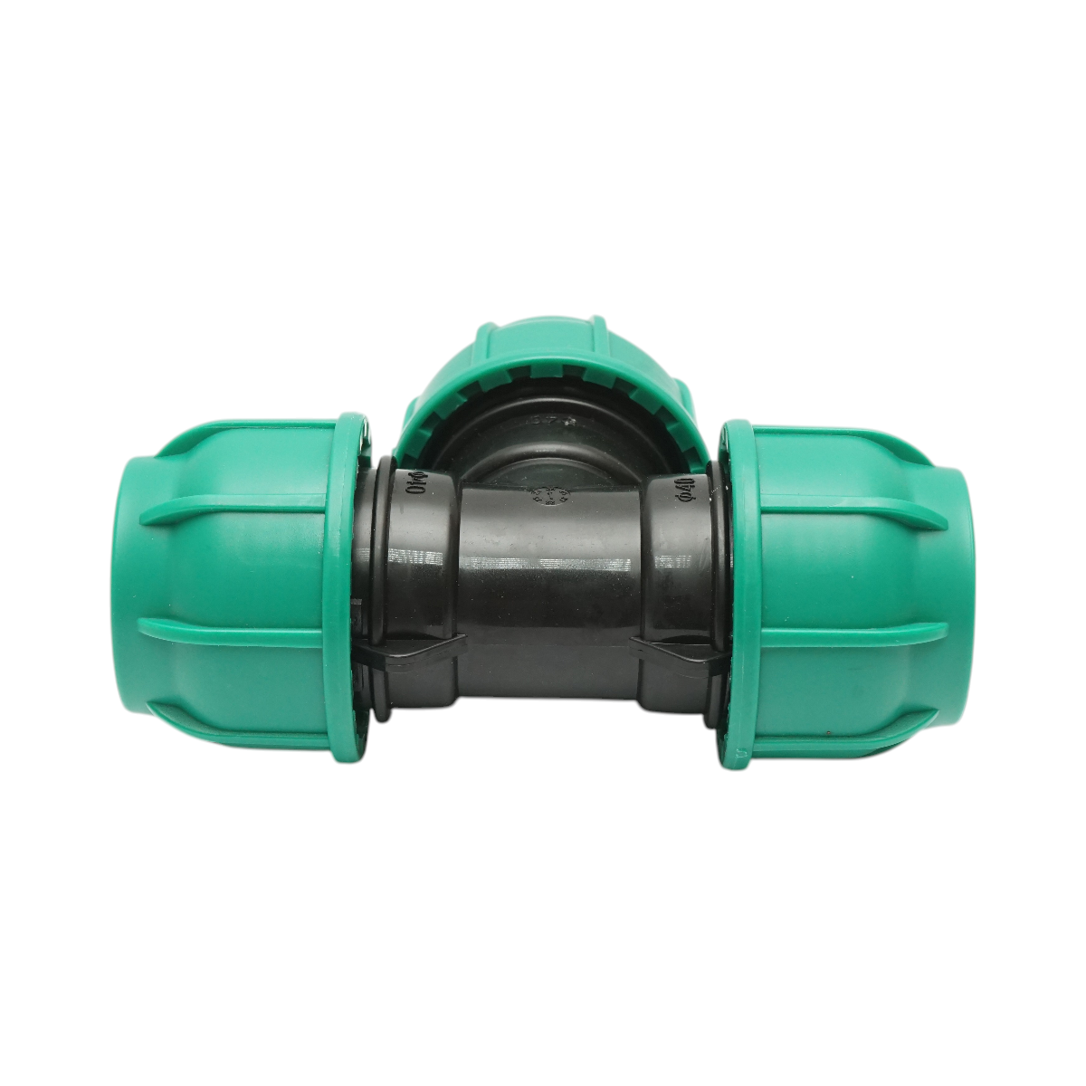 Teu compresiune egal 40x40x40mm, PN16 bar pentru sisteme de irigatii – imagine 3