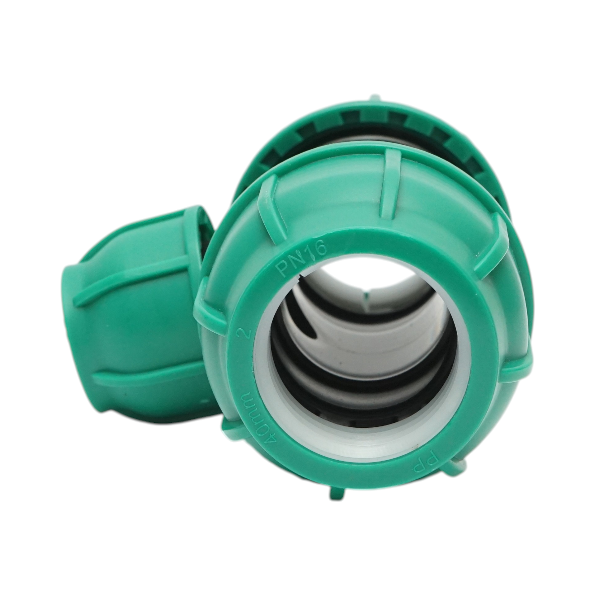 Teu reductie compresiune 40x25x40mm, PN16 bar pentru sisteme de irigatii – imagine 2