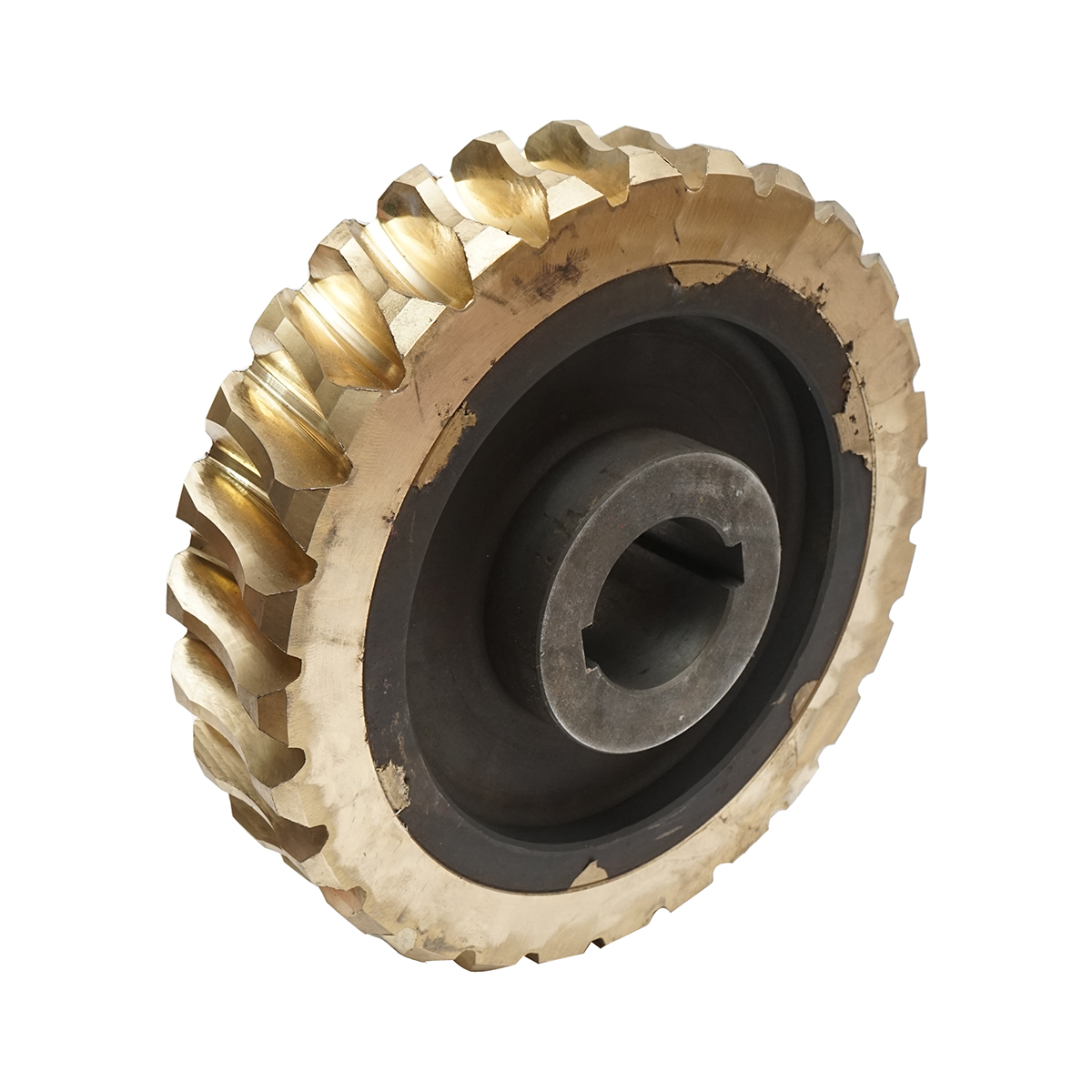 Pinion bronz pentru troliu Tractor Forestier – imagine 4