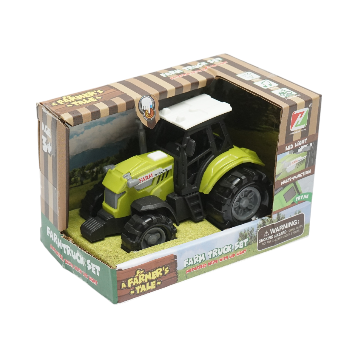 Tractor, jucarie cu lumini led