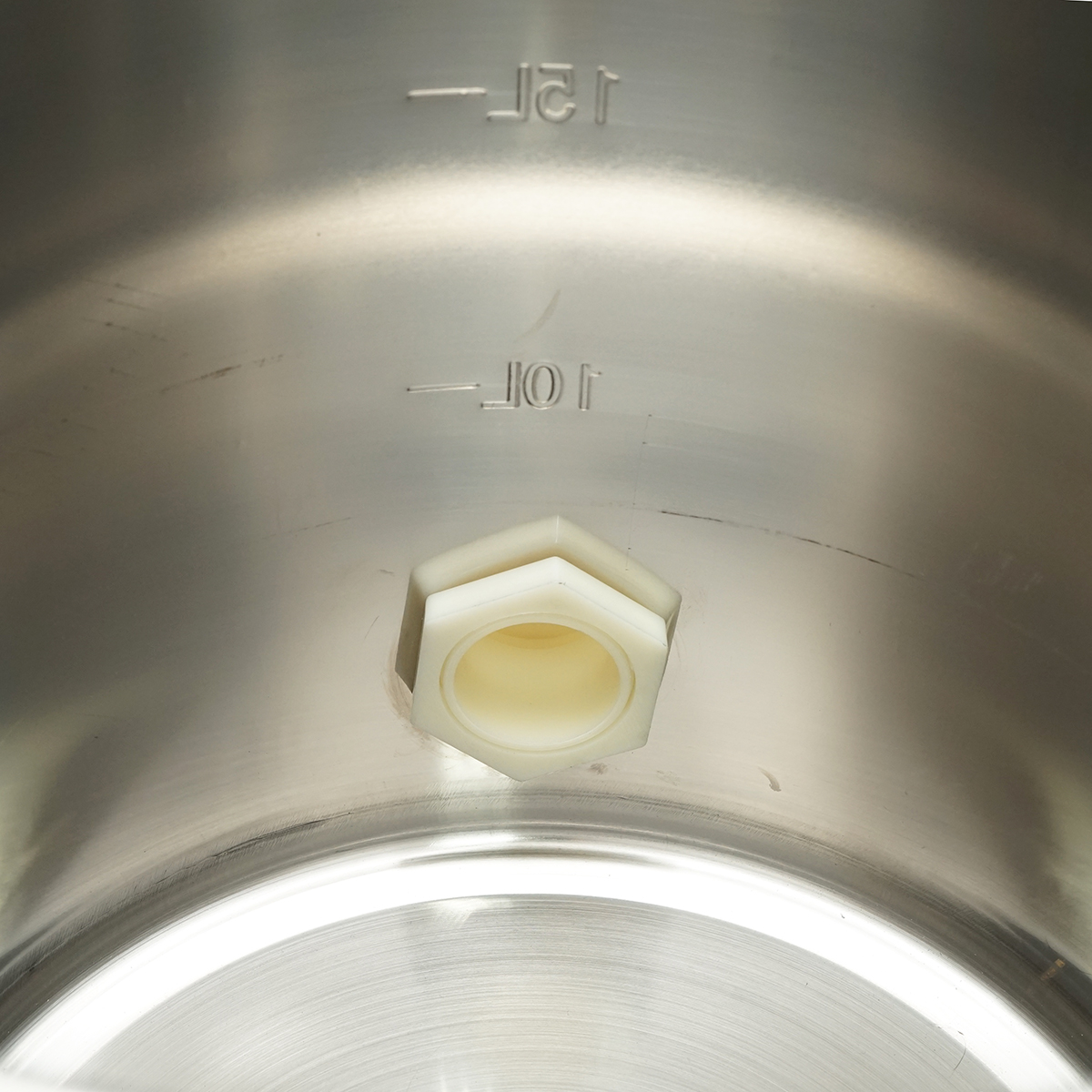 Maturator gradat din inox cu capac pentru miere de albine 30kg – imagine 4