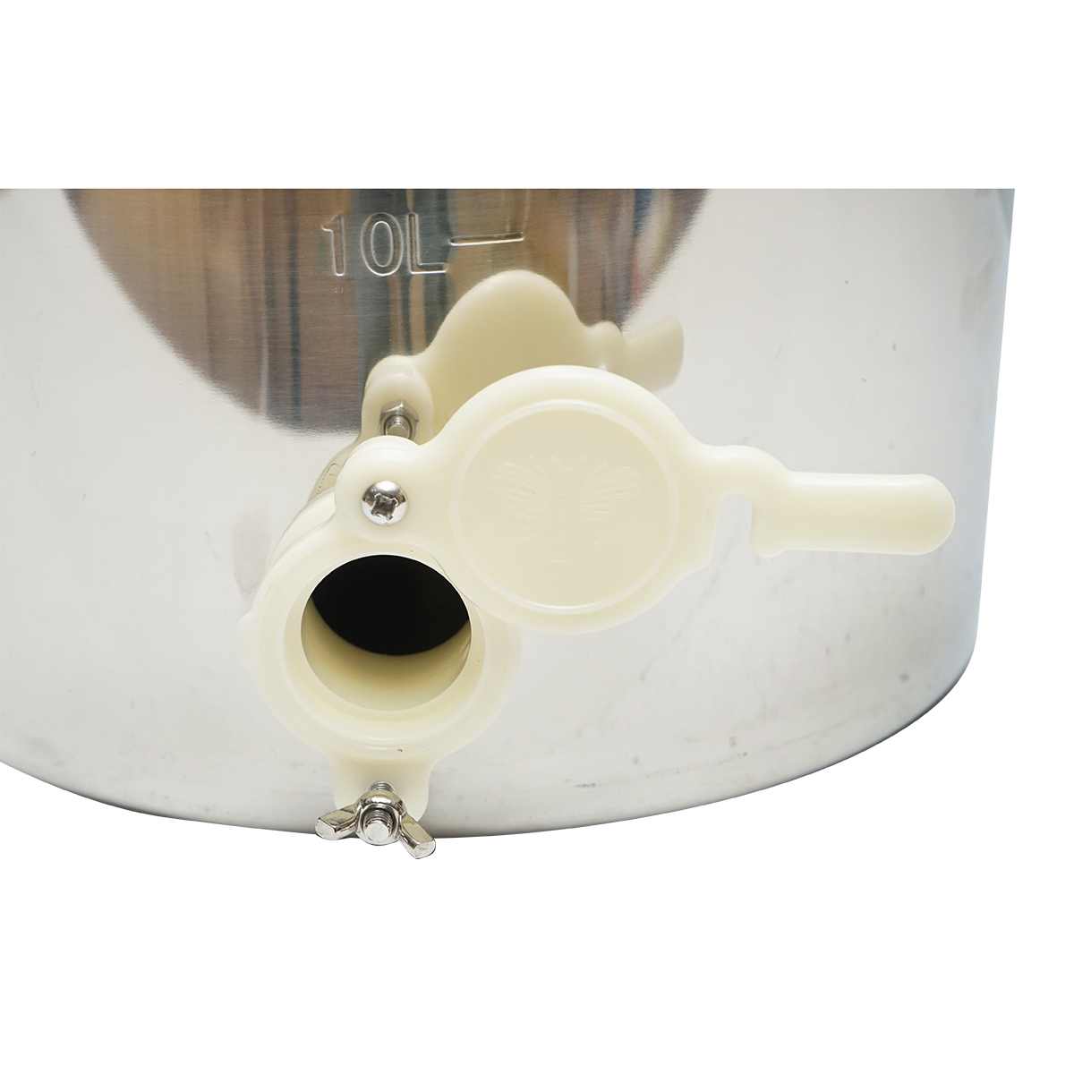 Maturator gradat din inox cu capac pentru miere de albine 30kg – imagine 5