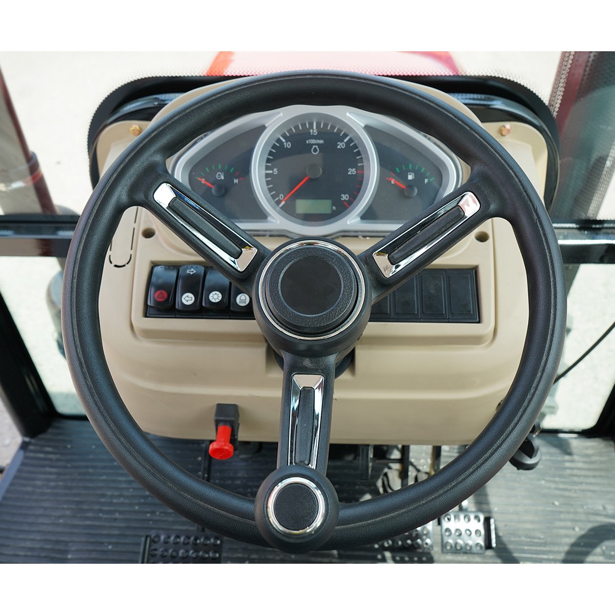 Tractor 4x4 cu cabina 50CP, motor YTO, camere video, roti 6.50-16/11.2-24 KONIG 504 – imagine 17