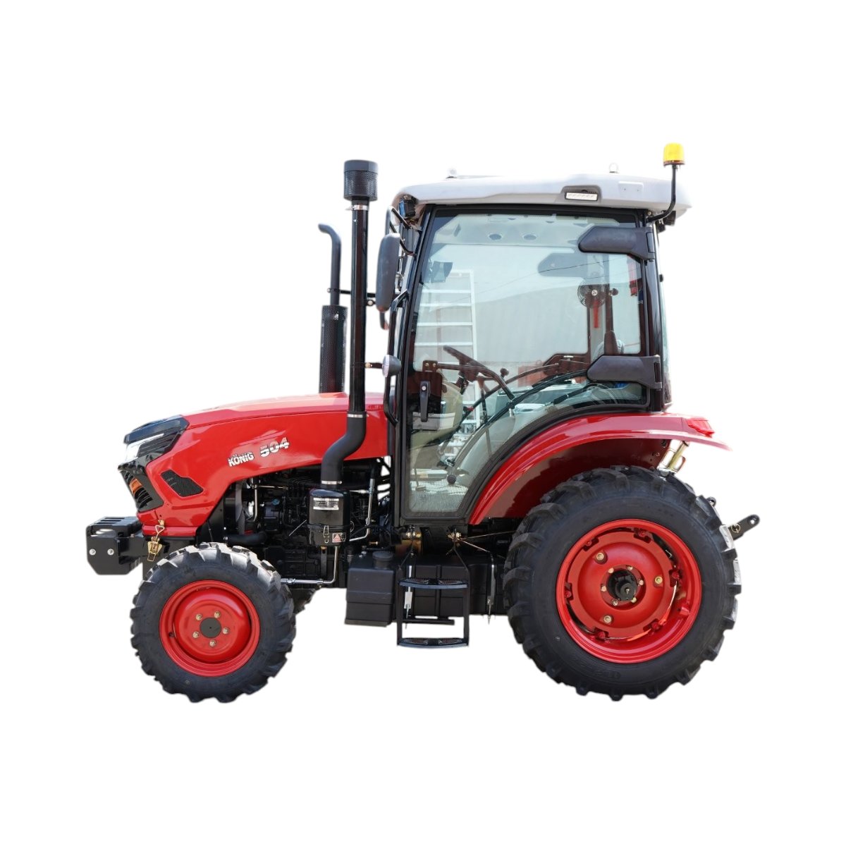Tractor 4x4 cu cabina 50CP, motor YTO, camere video, roti 6.50-16/11.2-24 KONIG 504 – imagine 2