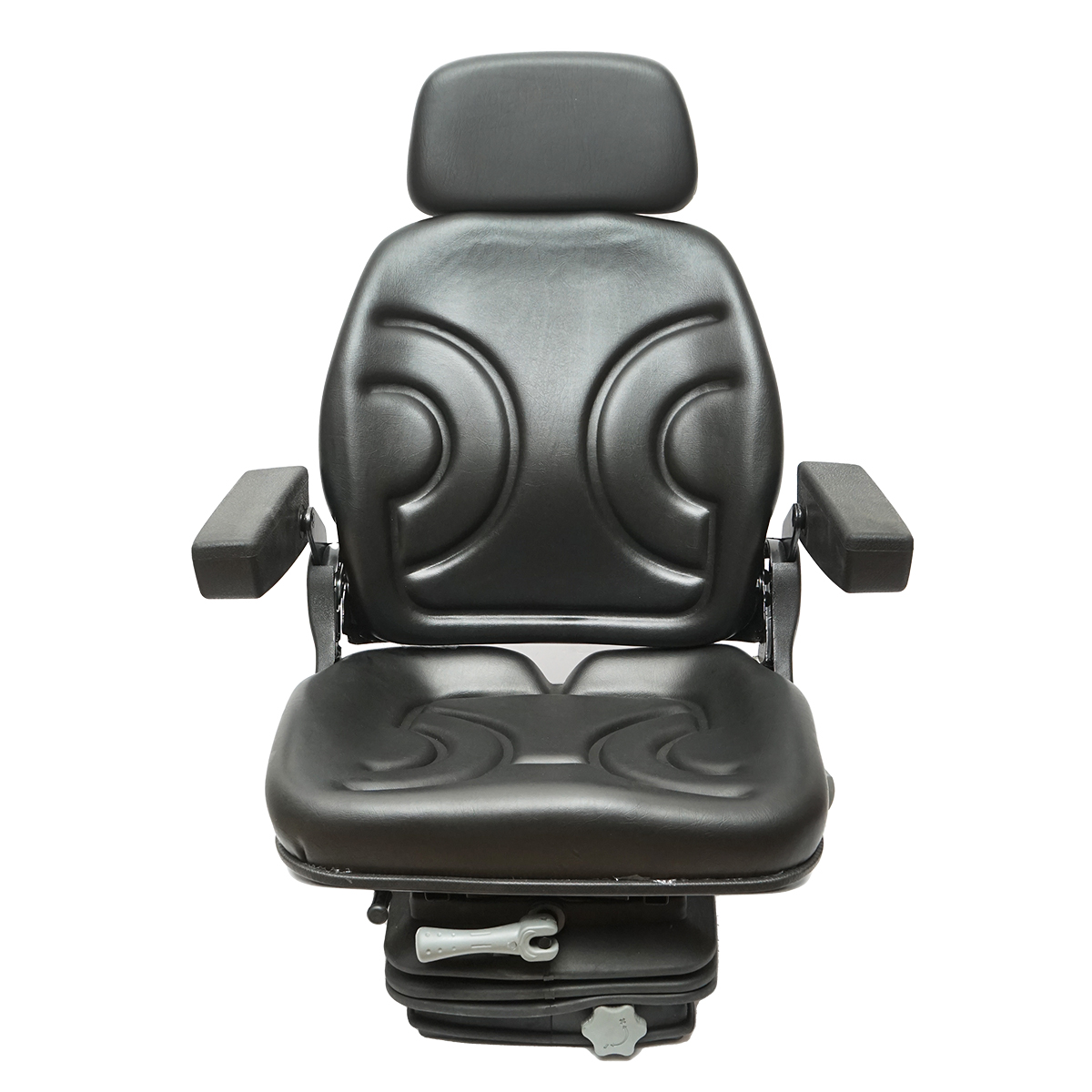 Scaun universal reglabil cu amortizor cotiere si tetiera pentru Tractor Forestier – imagine 6