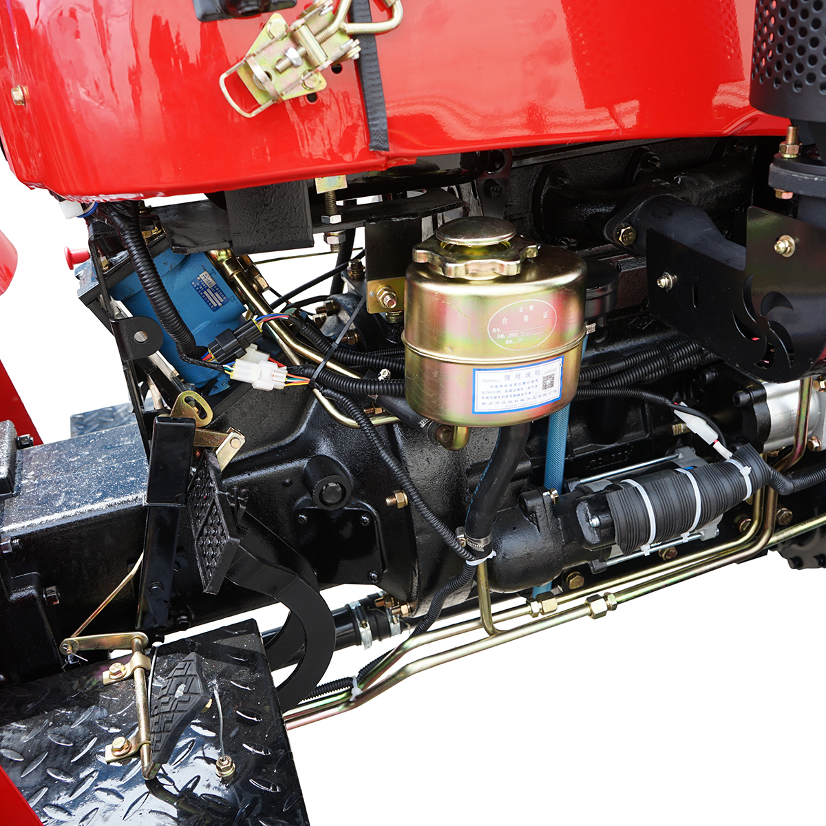 Tractor 25HP 4x4 rosu cu semicabina seria 244 – imagine 8