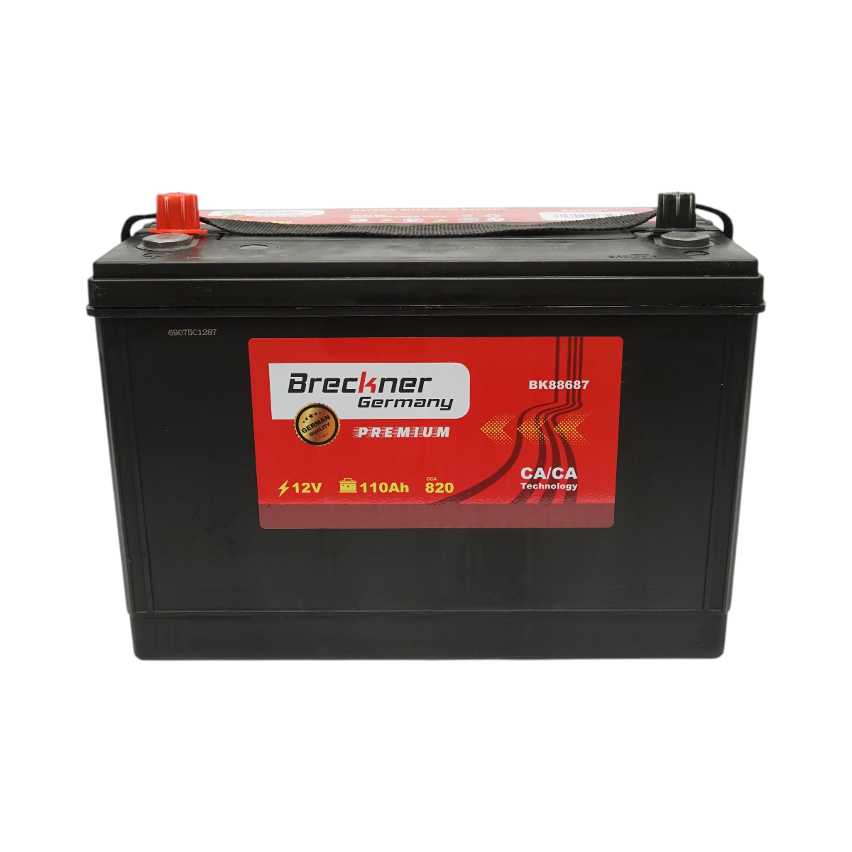 Acumulator T3, baterie auto 110Ah, 820A, 12V BRECKNER PREMIUM