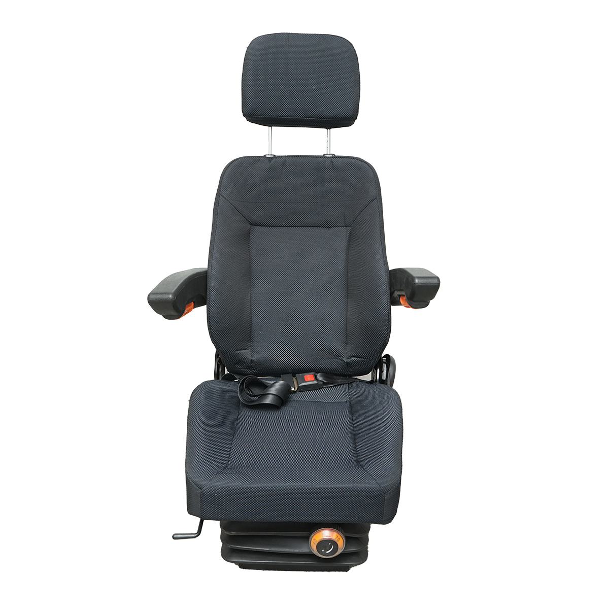 Scaun universal reglabil pe greutate 40-130Kg, cotiere si spatar rabatabil 50-90° pentru tractor, utilaje agricole, industriale, stivuitor – imagine 6