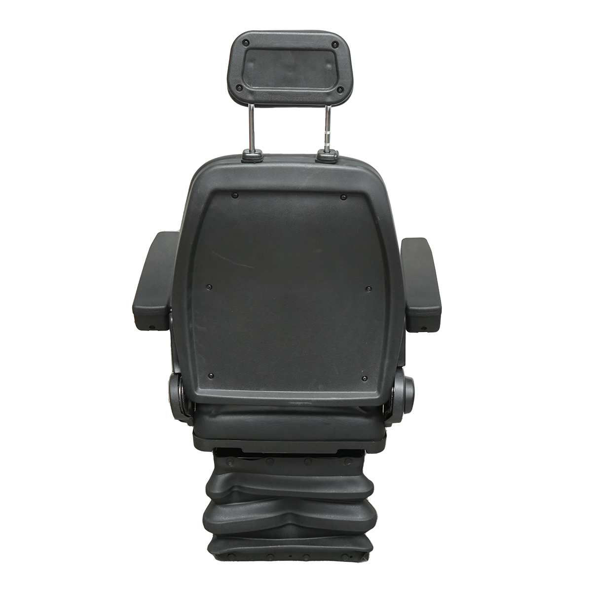 Scaun universal reglabil pe inaltime si greutate 40-120Kg, cotiere si spatar rabatabil 50-90° pentru tractor, utilaje agricole, industriale, stivuitor – imagine 3