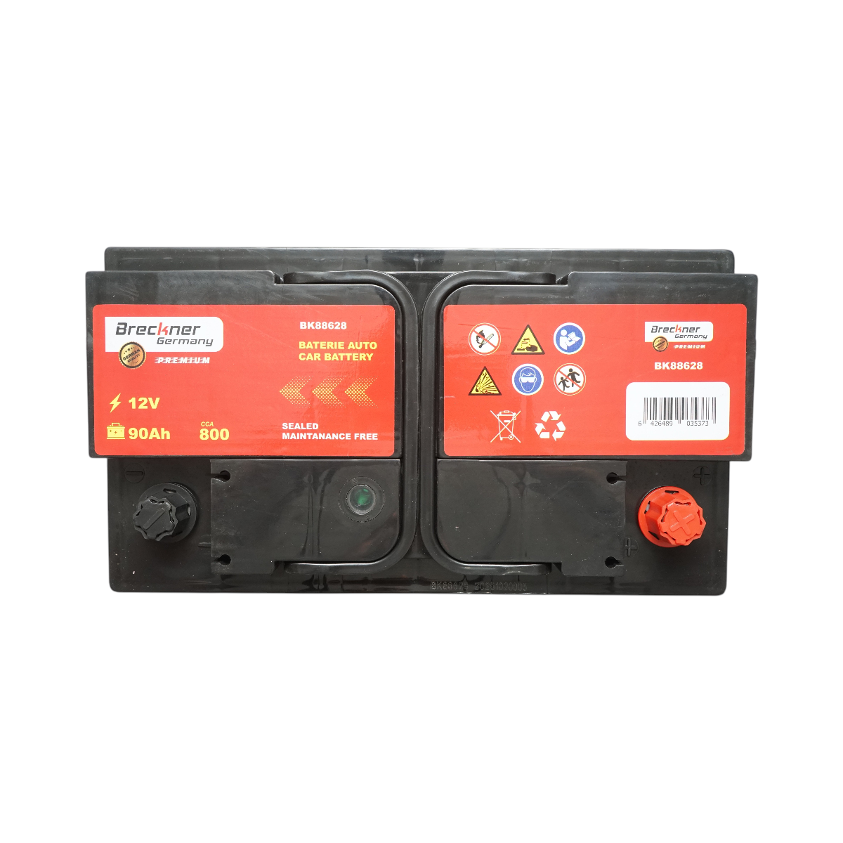 Acumulator, baterie auto 90Ah, 800A, 12V BRECKNER PREMIUM – imagine 5