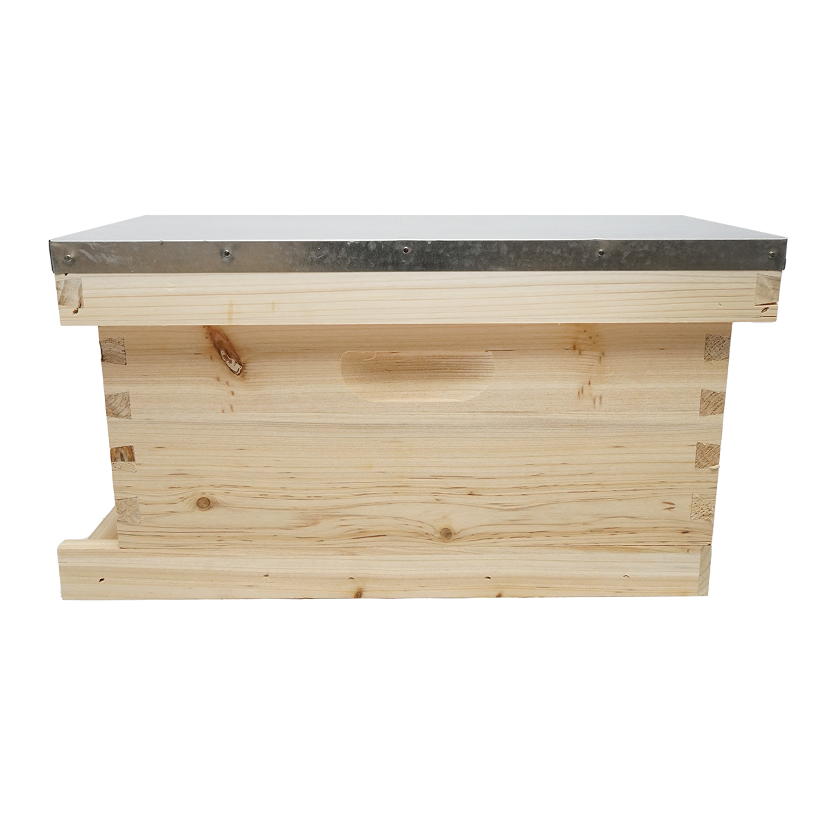 Stup orizontal din lemn pentru albine, 5 rame, 505x230x245mm – imagine 2