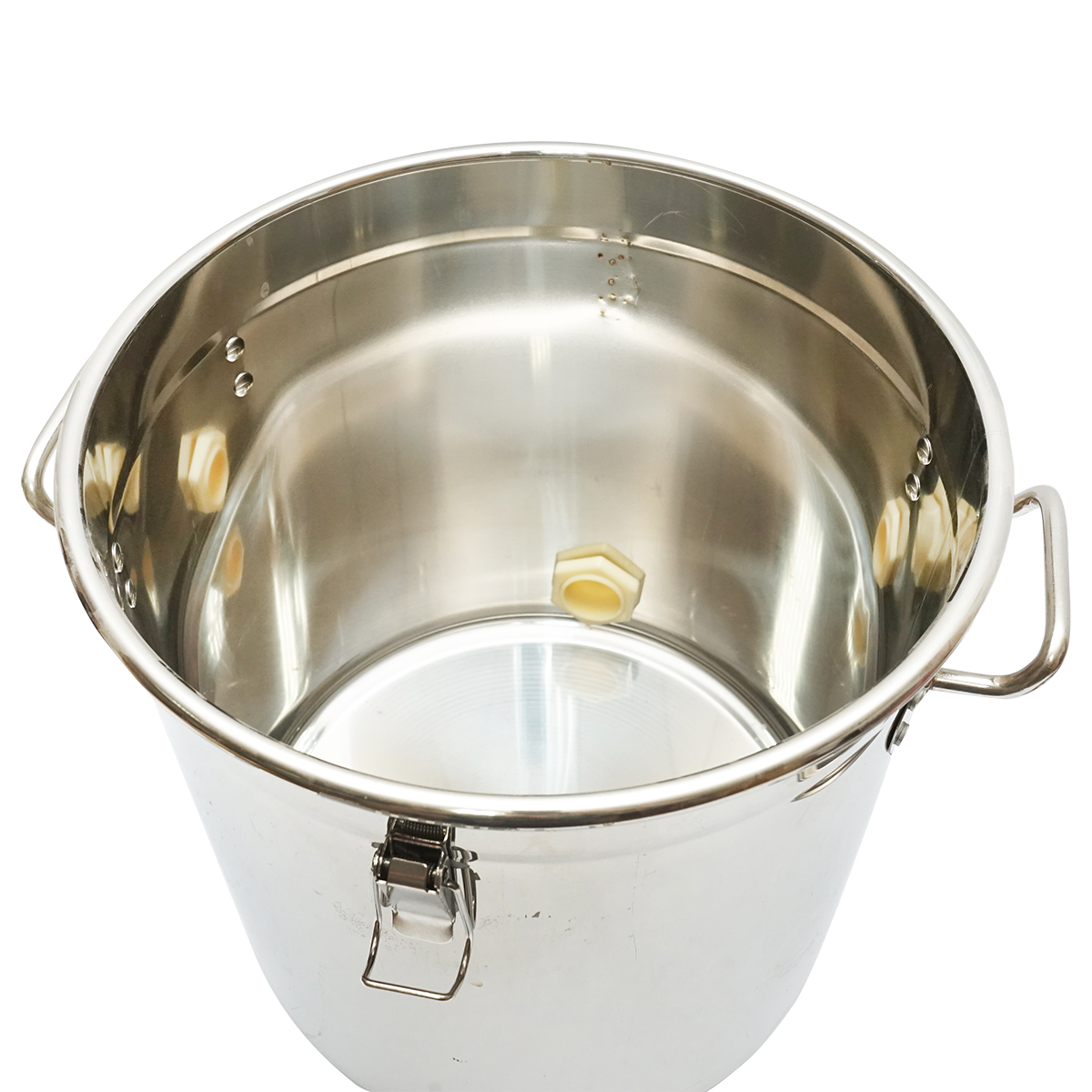 Maturator din inox cu capac pentru miere de albine 40kg – imagine 4