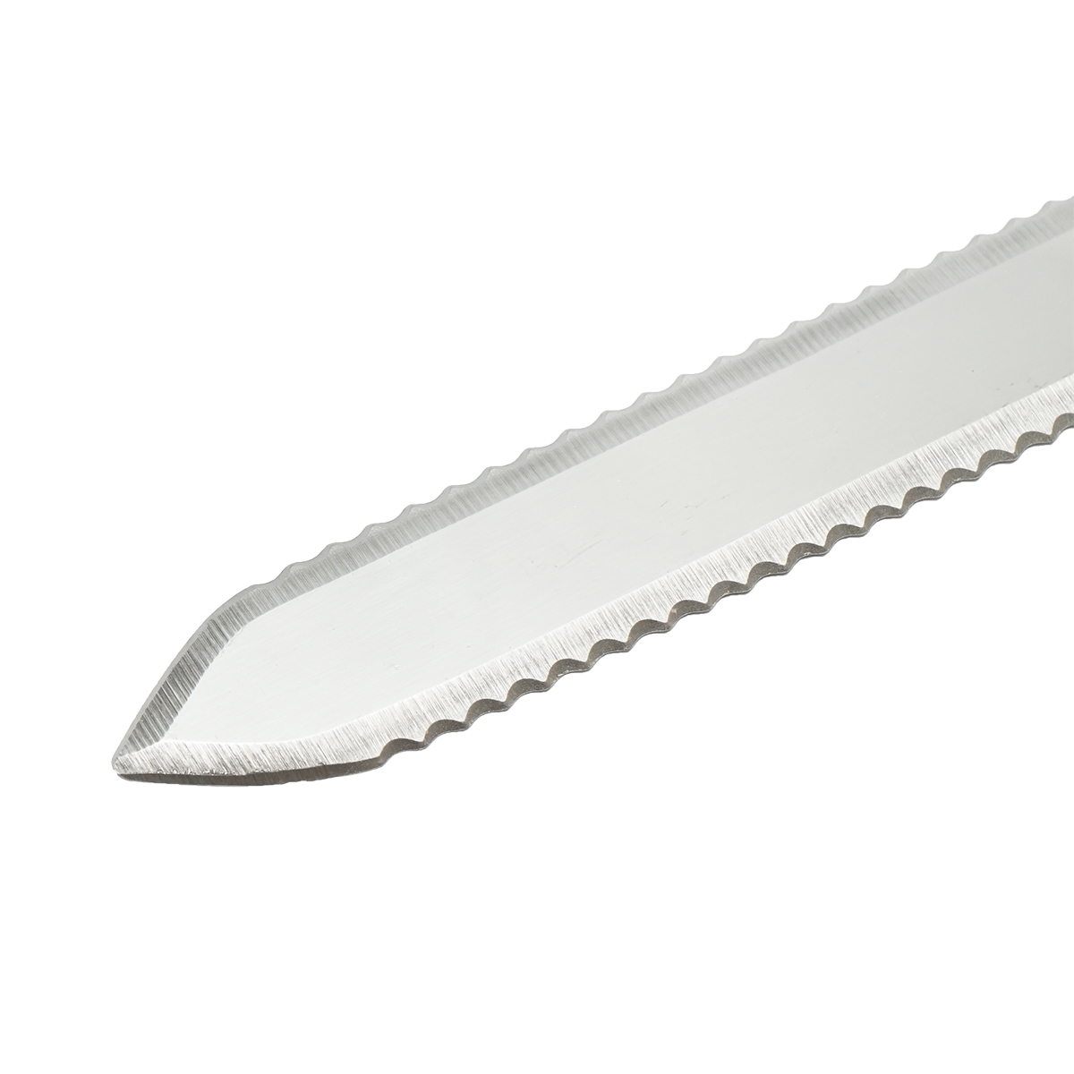 Cutit din inox pentru descapacit 440mm cu maner plastic – imagine 3