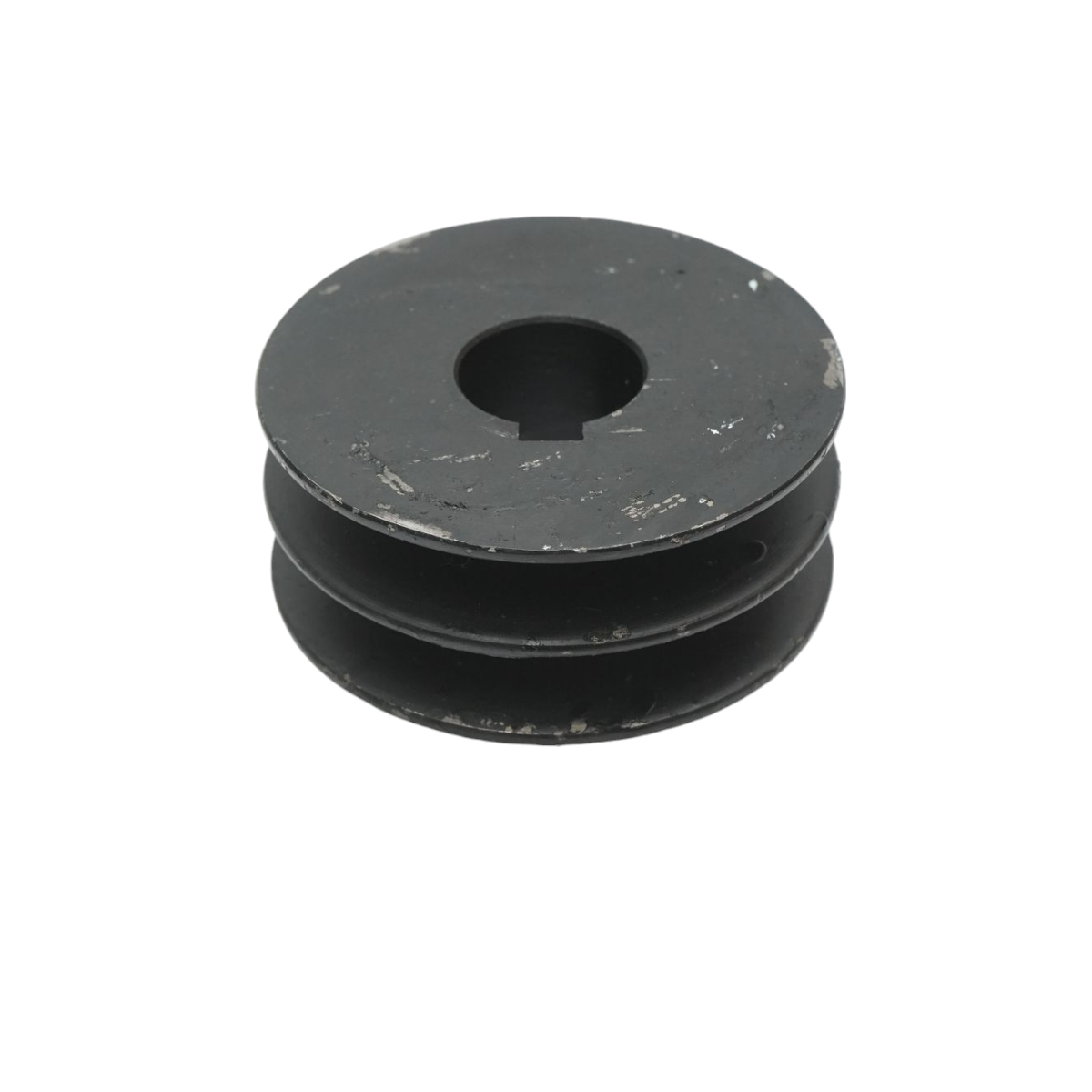 Fulie 2 caneluri 76x32mm pentru ax cu pana 24mm