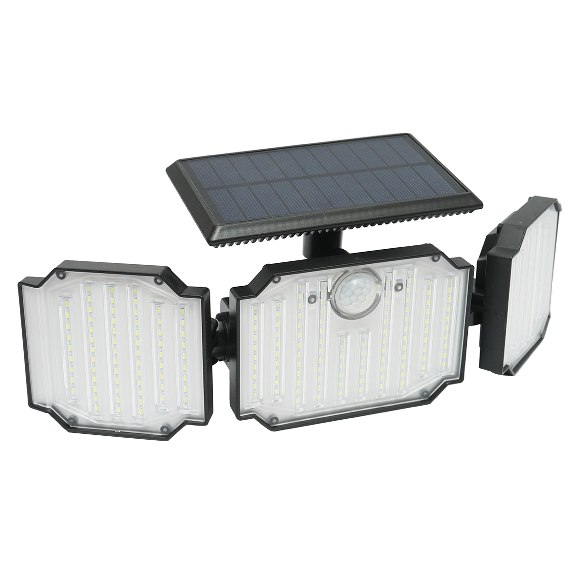 Lampa LED 6W cu panou solar 1.8W/5.5V, baterie 2000mAh, senzor de miscare si telecomanda IP65 Breckner Germany – imagine 4