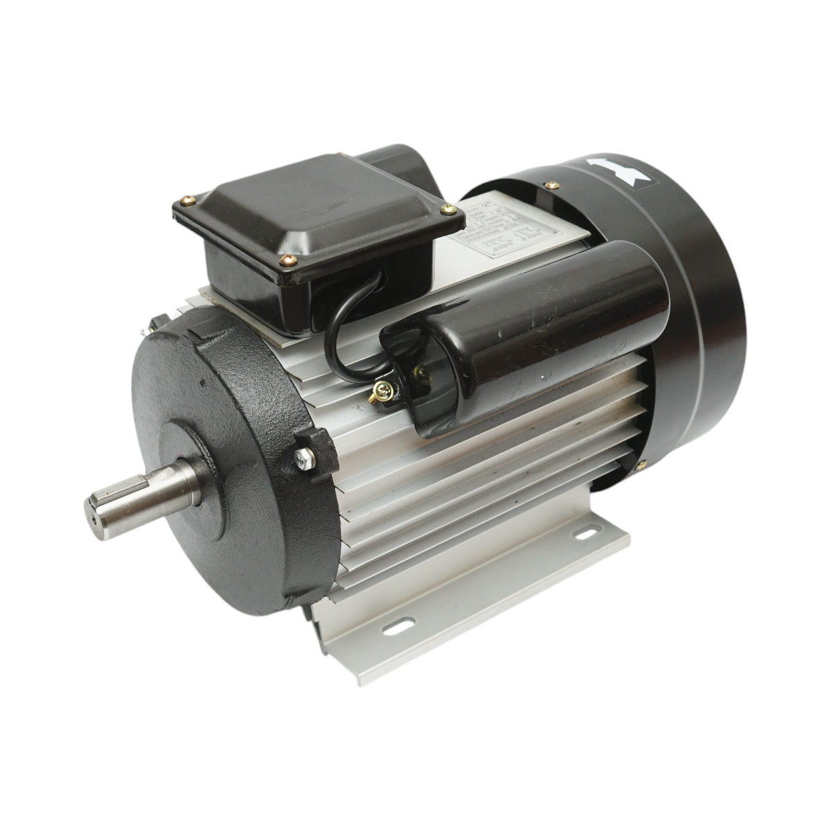 Motor electric monofazat 4KW, 220V cu bobinaj din cupru si carcasa de aluminiu IP44