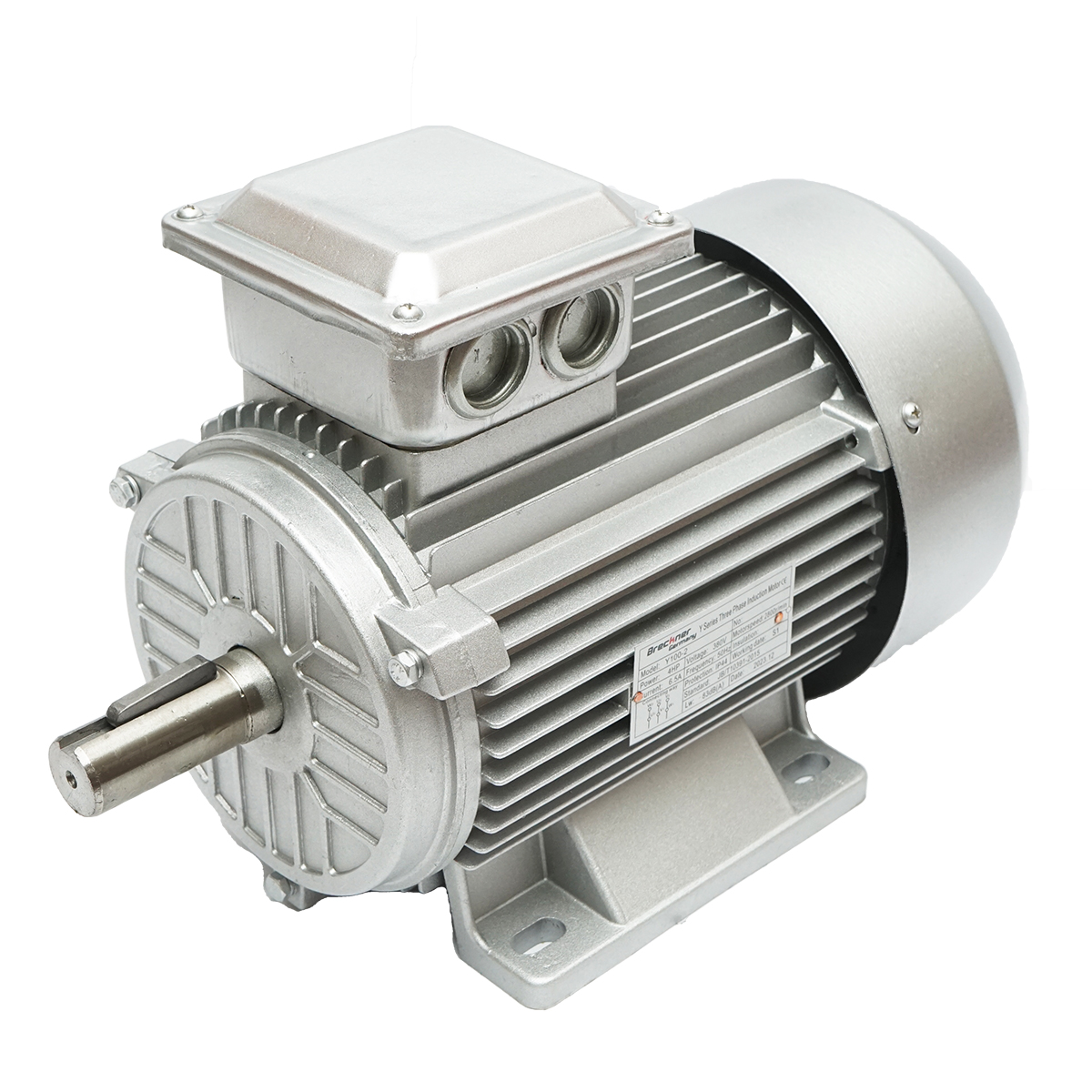 Motor electric trifazat 3KW, 380V cu bobinaj din cupru si carcasa de aluminiu IP44